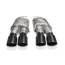 Stainless Works 18-21 Mustang GT Axle Back Legend Exhaust - Black Tips
