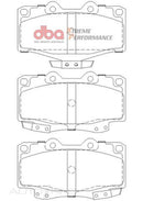 DBA 92-99 Toyota Land Cruiser XP Performance Front Brake Pads
