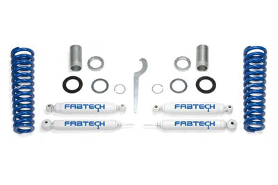 Fabtech 00-06 Toyota Tundra 2WD/4WD 0-2.5in Front Basic Adj. Coilover System w/Rear Perf. Shocks