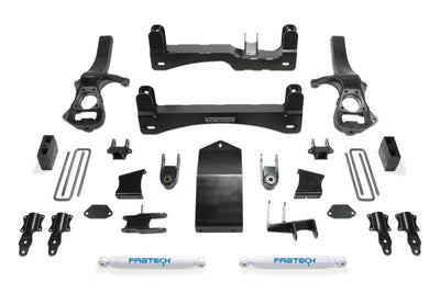 Fabtech 2019 GM C/K1500 6in Basic System w/Perf. Shocks