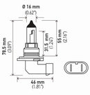 Hella Bulb 9006/Hb4 12V 55W P22D T4 (2)