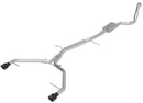 aFe 17-19 Audi A4 (B9) MACH Force-Xp 3in to 2.5in 304 SS Cat-Back Exhaust System-Dual SS Tips