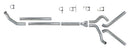 Diamond Eye KIT 4in Turbo Back MFLR RPLCMENT PIPE DUAL AL: 94-02 DODGE CUMMINS 5.9L