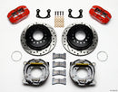 Wilwood Dynapro Low-Profile 11.00in P-Brake Kit Drill-Red New Big Ford 2.36in Offset