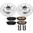 Power Stop 01-03 Mazda Protege Rear Z17 Evolution Geomet Coated Brake Kit