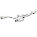 MagnaFlow Cat-Back SS 2.5in Dual Split Rear Exit (OEM Tips) 15-16 Dodge/Chrysler Charger/300 5.7L V8