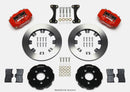 Wilwood Forged Dynalite Front Hat Kit 12.19in Red 00-04 PT Cruiser/03-04 SRT/4
