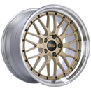 BBS LM 19x9.5 5x112 ET38 Gold Center / Diamond Cut Lip Wheel PFS/Clip Required