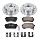 Power Stop 2015 Hyundai Sonata Rear Z23 Evolution Sport Brake Kit