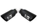 aFe Diesel Exhaust Tip Bolt On Black 4in Inlet x 6in Outlet x 15in