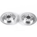 Power Stop 99-00 Volvo S70 Rear Evolution Drilled & Slotted Rotors - Pair