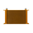 Mishimoto Universal 25-Row Oil Cooler - Gold