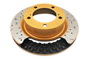 DBA 92-97 Subaru SVX Rear Drilled & Slotted 4000 Series Rotor