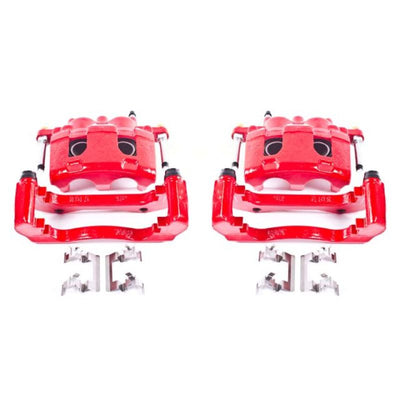 Power Stop 06-11 Buick Lucerne Front Red Calipers w/Brackets - Pair