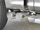 aFe Rebel 3in 409 SS Cat-Back Exhaust 2021 Ford F-150 V6 2.7L/3.5L (tt)/V8 5.0L w/ Polished Tips