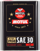 Motul Classic SAE 30 Oil - 6x2L - Case of 6