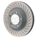 SHW 15-16 Porsche 911 Carrera 4 GTS w/o Ceramics Right Front Drill-Dimp MB Brake Rotor (99135140401)