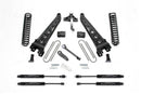 Fabtech 17-19 Ford F250/350 4WD Gas 4in Radius Arm System w/Stealth Shocks