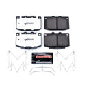 Power Stop 86-91 Mazda RX-7 Front Z26 Extreme Street Brake Pads w/Hardware