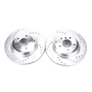 Power Stop 2006 BMW 330i Rear Evolution Drilled & Slotted Rotors - Pair