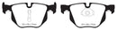 EBC 10-14 BMW X5 3.0 Turbo (35) Yellowstuff Rear Brake Pads