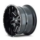 ION Type 141 20x10 / 6x135 BP / -19mm Offset / 106mm Hub Gloss Black Milled Wheel
