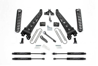 Fabtech 08-16 Ford F250 4WD 6in Radius Arm System w/Stealth Shocks