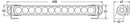 Hella Led Light Bar 350 / 14in Driving Beam - Clear