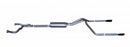 Gibson 04-10 Nissan Titan LE 5.6L 2.5in Cat-Back Dual Split Exhaust - Black Elite