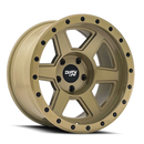 Dirty Life 9315 Compound 17x9 / 6x139.7 BP / -12mm Offset / 106mm Hub Desert Sand Wheel