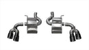 Corsa 2017-2024 Chevrolet Camaro SS 6.2L V8 2.75in Black Sport Axle-Back Exhaust