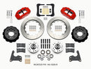 Wilwood Narrow Superlite 6R Front Hub Kit 14.00in Red 65-72 CDP C Body -Drum