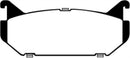 EBC 93-97 Ford Probe 2.0 16v Greenstuff Rear Brake Pads