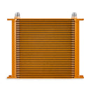 Mishimoto Universal 34 Row Oil Cooler - Gold