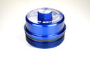 Sinister Diesel 03-07 Ford 6.0L Billet Blue Cap Kit