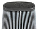 aFe Magnum FLOW Air Filter Pro DRY S (7-3/4x5-3/4in) F x (9x7in) B x (6x2-3/4in) T x (9-1/2in) H