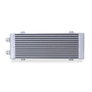 Mishimoto Universal Medium Bar and Plate Dual Pass Silver Oil Cooler