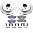 Power Stop 04-06 Mazda MPV Rear Z17 Evolution Geomet Coated Brake Kit