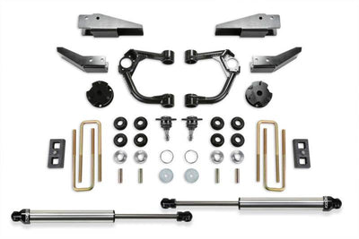 Fabtech 2019 Ford Ranger 4WD 3.5in Ball Joint UCA System w/Rear DL 2.25 Shocks & Intrusion Beam Kit