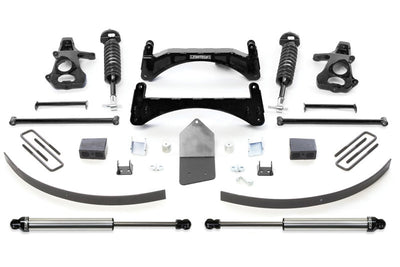 Fabtech 07-13 GM C1500 2WD w/o Autoride 6in Perf. System w/DL 2.5 Coilovers & Rear DL Shocks