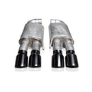 Stainless Works 18-21 Mustang GT Axle Back Redline Exhaust - Black Tips