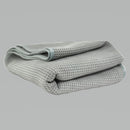 Chemical Guys Waffle Weave Gray Matter Microfiber Drying Towel - 36in x 25in - Case of 12
