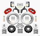 Wilwood Narrow Superlite 6R Front Hub Kit 14.00in Red 59-64 Chevy Impala / 63-64 Corvette