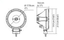Hella Value Fit 7in Light - Driving Beam