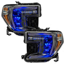 Oracle 19-21 Silverado/Sierra 1500 RGB Demon Eye Headlight Upgrade Kit - ColorSHIFT w/o Controller