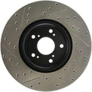 StopTech 04-08 Acura TL (Brembo Caliber) SportStop Slotted & Drilled Left Front Rotor