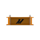 Mishimoto Universal 13-Row Oil Cooler Gold