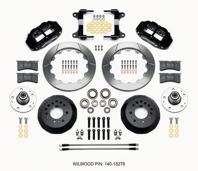 Wilwood Narrow Superlite 6R Front Hub Kit 12.88in 82-92 Camaro//Firebird