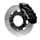 Wilwood 69-74 Porsche 911 Front Superlite Brake Kit 3in MT Slotted Face - Black