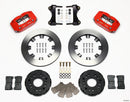 Wilwood Dynapro Radial Front Kit 12.19in Red 95-99 Mitsubishi Eclipse (*Line Kit Needed*)